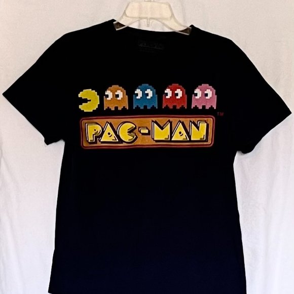 Vintage Pac-Man 100% Cotton T-Shirt Size M - Picture 4 of 7
